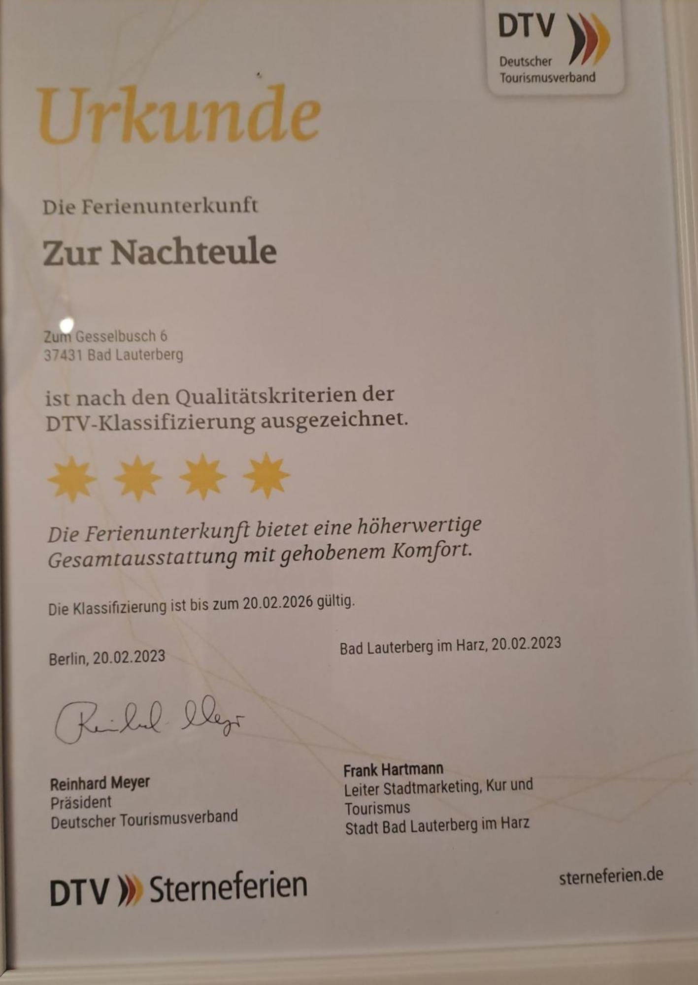 Villa Zur Nachteule Blumchen Esterno foto